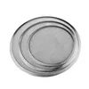 Metal Aluminum Pizza Baking Pans 8inch 10inch 12inch Round Seamless Screen for Ovens Grill Racks Pie Dough Dishes Tools kitchen party gadgets