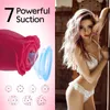 Clitoral Sucking Vibrator Rose Flower with 7 Suction sex toys for women Intense Suction ModesGspot Stimulator5630952
