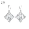 Promotion Bohemia Söt Lady Retro Kvinnor Silver Färg Örhängen Högkvalitativ Mode Klassisk Smycken Charms Wedding Ale011