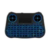 MT08 Mini Keyboard 2.4G Wireless Keyboard 7 color backlit Remote Control Engilsh Touchpad For Android TV Box PK i8