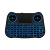 MT08 2.4G Air Mouse Remote Control Mini Keyboard Mouse Combos Rainbow Backlit For Windows PC Android TV BOX PS3 Computer