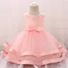 Mädchenkleider 2022 Sommer Taufkleid für Baby Mädchen Party und Hochzeit Taufe Geborene Kleidung Erster Geburtstag Prinzessin