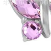CMJ8497 "Elegante rosa Crystal Butterfly Keepseke Cremation Jewellry Urnas Pingente Colar Pet Memorial Jóias Membre-se 1011 Q2