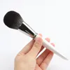 luxury bling Makeup Brush set high quality wood handle with diamond soft synthetic hair black white professional make up brushes