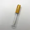 Container 10ml Cosmetic Lip Glaze Brush Bottles Makeup Tool Refillable Bottle DIY Lips Gloss Oil Wand Tube W0111