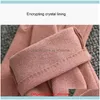 Five Mittens Hats, Scarves & Aessoriesfive Fingers Gloves Winter Fashion Women Touch Screen Warm Windproof Full Finger Mittens1 Drop Deliver