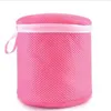 Modern Mode Högkvalitativ Storage Bag Dames Bra Tvätt Underkläder Tvättstrumpor Skydd Netto Små Tvättkassar Zipper XG0158