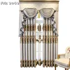 Curtain & Drapes High-end Luxury European Embroidery Shading Customized Products Curtains For Living Dining Room Bedroom
