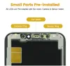 Painéis de peças para iPhone 15 14 13 12 12promax 13Pro 11 11promax XR XSMAX Tela de toque OLED sem pixel morto OLE D Painel montagem display peça sobressalente de reposição lcd