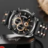 Relogio Masculino Lige Sport Mens Horloges Topmerk Luxe Silicagel Waterdichte Quartz Horloge Mannen Mode Datum Chronograph Clock 210527