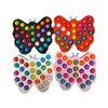 Butterfly Jellyfish Heart Star Bear Shapes Push Toys Sensory Bubble Board Stress Reliver Finger Fun Ball Family Party Gamea25a068896202