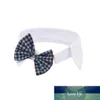 Stile griglia Papillon per cani da compagnia Gatto Bowknot Puntelli per foto Cravatte Cucciolo Gattino Party Dress up Collare Prezzo di fabbrica design esperto Qualità Ultimo stile Stato originale