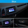 Novo 5m Universal Car Interior Molding Guarnições Line Strips Auto Car Door Gap Edge Guarnição Strip Decorative Line Sticker acessórios para automóveis