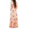 ArivaleLealegant Floral Print Print Wears-Maxi платье для беременных 210528