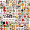 3D söt härlig tecknad fruktdjur för Apple Airpods Fall 2 3 Pro Earphone Charger Box Protective Cover Hörlurtillbehör1698408