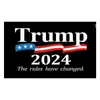 Trump 2024 Flagga 10 stilar Donald Flaggor Förvaras Amerika Bra igen Polyester Decor Banner för president USA RRB11447