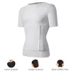 Mäns kroppsformar Mens Shaper Compression Shirts Budomen Shapewear Mage Slimning Mante Gynecomastia Corset Midjetränare F208U