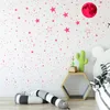 Wandaufkleber 1049pc Cartoon Aufkleber Leuchtende Mond Star DIY Wohnzimmer Schlafzimmer Studie El Bar Shopping Mall Selbstklebendes Papier