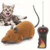 Ratón de juguete con Control remoto inalámbrico negro/Gary/marrón electrónico RC rata ratones animales juguetes interactivos para gatos 20220112 Q2