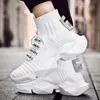 Damyuan Mäns Retro Sock Sneakers 47 High Top Chunky Men Skor Andas Män Tjock Botten Casual Shoes Zapatos de Hombre FGH4556JKYKTYK