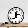 Orologi da parete Funny Walks Clock Classic Watch Walking Silent Mute Home Dector