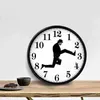 Wandklokken grappige wandelingen klok klassiek horloge Walking Silent Mute Home Dector