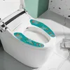 Almofada de Assento NewToilet adesivos PVC banheiro lavável adesivo Aniaml Impresso Coxim de almofada reutilizável Pasteiro suprimentos domésticos RRB11625