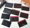 Męskie damskie Unisex Pocket Fashion Mini Posiadacz Karty Kredytowej Torba Klasyczna Portfel Zipper Wallet 1451