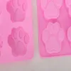 Siliconen Cake Gereedschap Schimmel Zeep Mold Bakken Cat Paw Molds Keuken Tool Accessoires RH1097