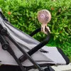 Handhållen barnvagn mini fan 2000mah USB laddningsbar justerbar skrivbord fläkt 3 hastigheter bläckfisk form bärbar personlig fläkt med flexibla stativfläktar för sovrum