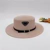 Chapeaux larges chapeaux seau designer automne et été chapeau de paille tissé tour de tête pour hommes 56-58cm haut plat ceinture à trois plis coréen plage vacances crème solaire femmes 82VR