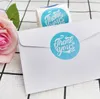 500pcs/roll Thank you Stickers Diameter 3.8cm Adhesive Seal Labels for Business Handmade Goods Sticker