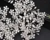 YouLaPan HP253 Luxury Crystal Bridal Headpiece Floral Wedding Hair Vine Clip Party Prom Jewelry Brides Accessories 210707