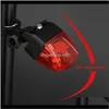 Accessories Lights Induction Tail Light Bike Bicycle Warning Lamp Magnetic Generate Waterproof Rear Taillight Izvsw Q10Ag