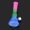 Hookah Shisha Bong Sand-Blasting Water Pipe Beaker Bongs Dabオイルリグバブラーパイプ