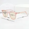 Lunettes de soleil 2021 Papas Femmes Hommes avec la mode d'emballage originale Design coréen vintage Square Sun Glasshes8398606