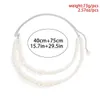 European and American sexy imitation pearl belly women's big Pearl Beach Bikini waist chain body jewelry