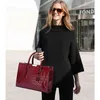 Evening Bags Luxury Womens Designer Pattern Shoulder Bag Pu Leather Brand Woman Crossbody Casual Handbag Women Tote Sac 0211