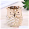 Planters & Pots Garden Supplies Patio, Lawn Home Ship Cartoon Owl Shaped Flower Pot For Succents Plants Flowerpot Ceramic Small Mini Office