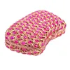 Sac de soirée Sparkly Fashion Fuschia Mujer Cocktail Party Purse Pink Wedding Clutch Ladies Pochette Embrayages Sacs à main Sc466 1214