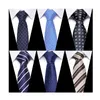 2021 stijl groothandel merk zijde klassieke stropdas mannen stropdas zwarte drop fit bruiloft business party werkplek