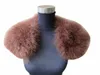 bruine fur cape