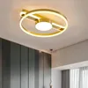 Plafondlampen ventilador de techo gemonteerde armatuur lotus bloem kristal licht lamp armaturen woonkamer keuken