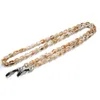 Chic Simple Acrylic Resin Glasses Chain Holder Fashion Women Leopard Chain