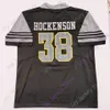 アイオワホークアイズフットボールジャージーNCAAカレッジT.J. Hockenson Black White Size S-3XLすべてのステッチされた若者の男性