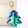 Affascinante catena chiave dell'albero di paillettes glitterate Portachiavi della pianta del paillettes di modo per gli accessori del pendente della borsa dell'automobile delle donne