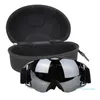 Lente doble UV400 Big Ski Mask Gafas Gafas de esquí Anti-niebla Esquí Snowboard Snowboard Invierno Hielo Nieve Deportes Gafas