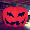 Giant Inflatable Balloon Inflatables Pumpkin LED Cushaw With Blower For Halloween or Nightclub Stage Decoration