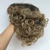 Promotion Afro Kinky Curly Blonde wigs Synthetic Short Black For Black Women Natural Cheap Fashion Party Short Hair Cut Wigsfactory direct
