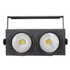 2 yeux 2x100w LED COB DMX Effet d'effet de scène Light Light Cool et White White DJ 200W